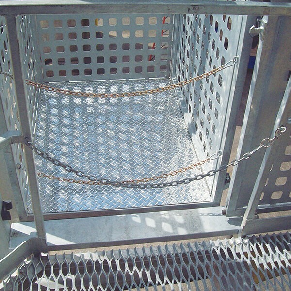 Bag Lift at Landing Ramp